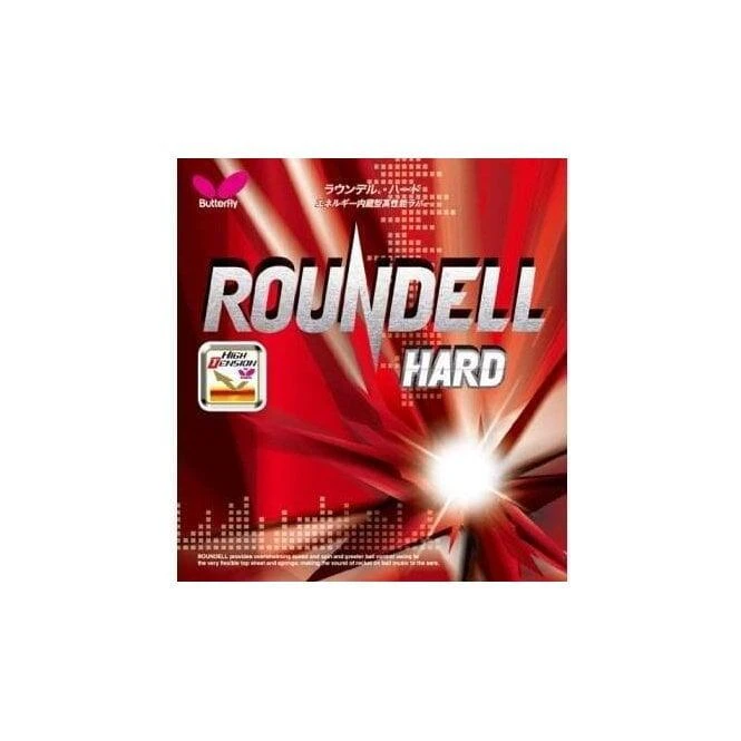 Butterfly Roundell Hard Table Tennis Rubber RED 2.1MM 4 Butterfly Roundell Hard Table Tennis Rubber RED 2.1MM - Image 2