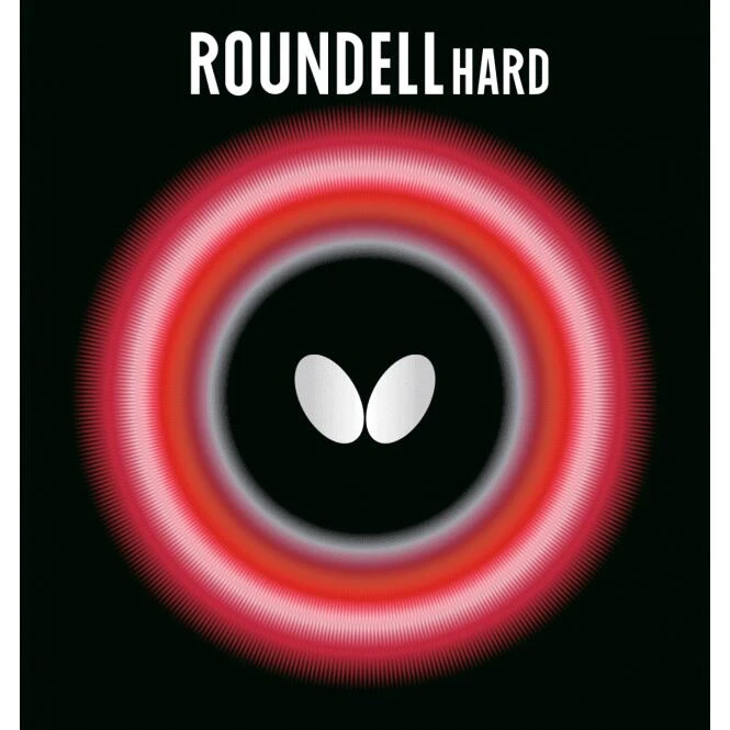Butterfly Roundell Hard Table Tennis Rubber RED 2.1MM 3 Butterfly Roundell Hard Table Tennis Rubber RED 2.1MM