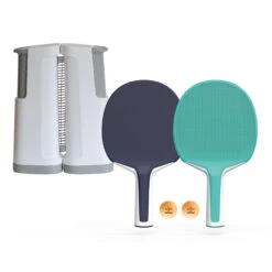 Table Tennis Set With Posts, Adjustable Rollnet, 2 Bats And 2 Balls -Tennis Squash Shop k25ecb4618dc2907fc84129fa28d088bd