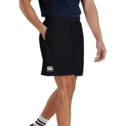 Canterbury Mens Club Shorts (Black) -Tennis Squash Shop k399eb6405e5c8d52f93abecb2af2336e