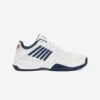K-Swiss Men's Clay Court Tennis Shoes Court Express - White/Blue -Tennis Squash Shop k3be7b96fe85eface0f0cd37c47b93c9a