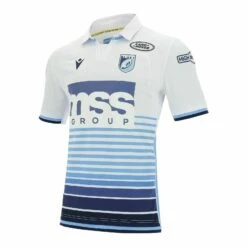 Macron Cardiff Blues Alternate Rugby Shirt Mens 58199813 White