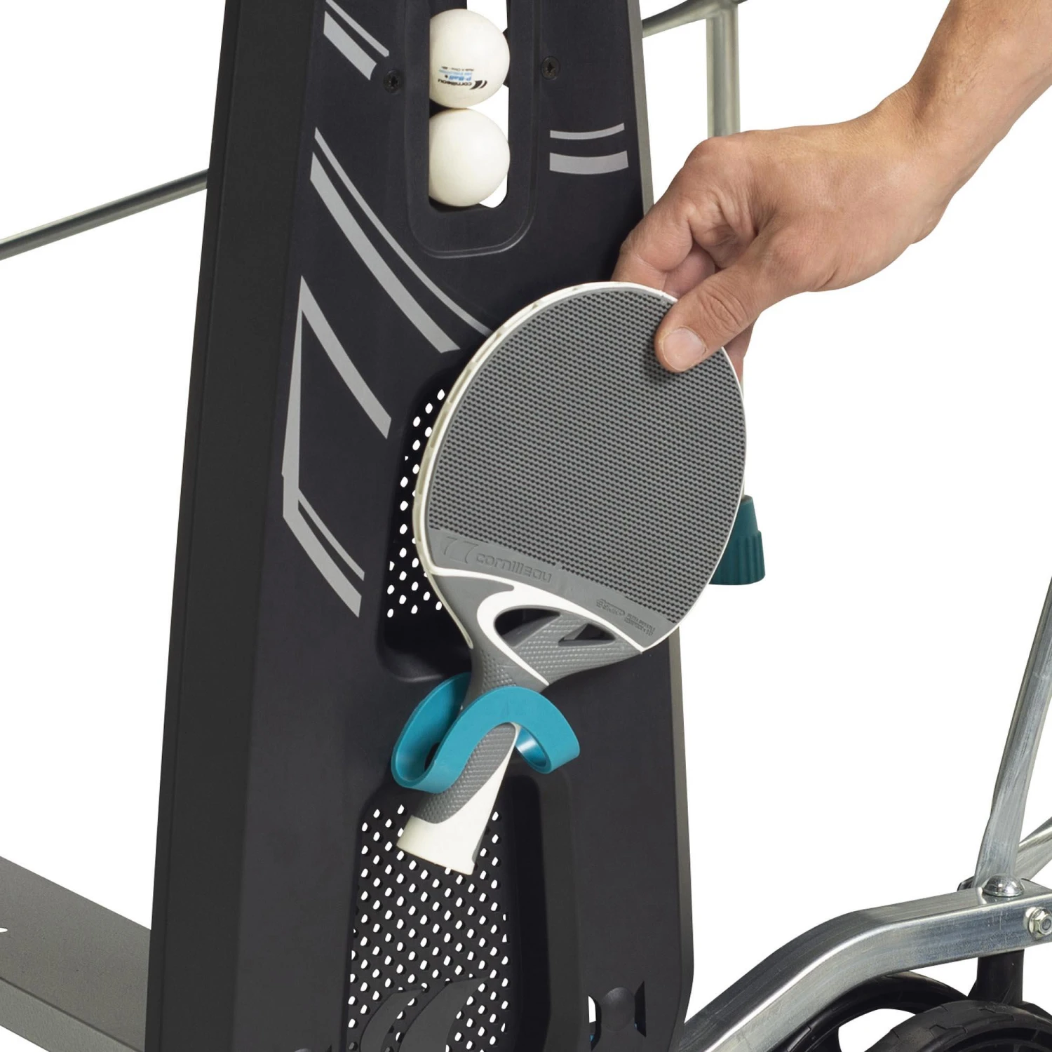 Outdoor Table Tennis Table 100X - Grey 13 Outdoor Table Tennis Table 100X - Grey - Image 11