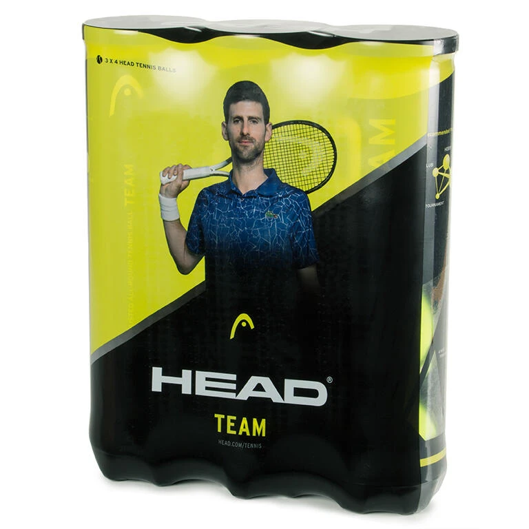 Head Team Tennis Balls 3 Head Team Tennis Balls
