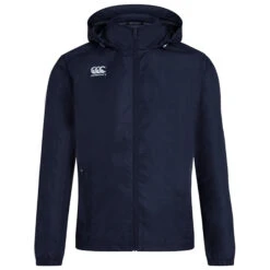 Canterbury Mens Club Waterproof Jacket (Black) -Tennis Squash Shop k4dd29322874e979e658d130b09190b12