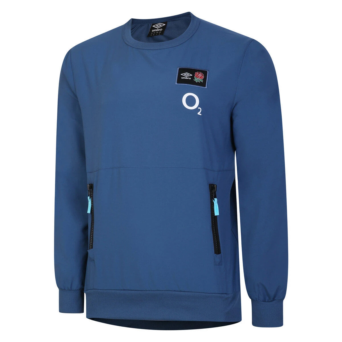 UMBRO England Rugby Mens 22/23 Woven Sweatshirt (Ensign Blue) 3 UMBRO England Rugby Mens 22/23 Woven Sweatshirt (Ensign Blue)