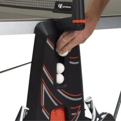 Outdoor Table Tennis Table 500X - Black -Tennis Squash Shop k5482ec607efc405e0f1b8ac463825877