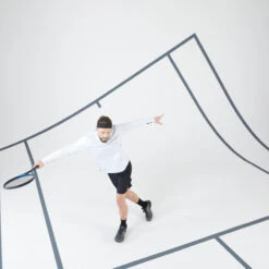 Artengo Men's Half-Zip Long-Sleeved Thermal Tennis Sweatshirt -Tennis Squash Shop k54b5a3c13072814cb4dd6173e26d4187