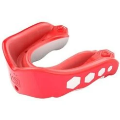 SHOCK DOCTOR Childrens/Kids Gel Max Fruit Punch Mouthguard (Coral/White)