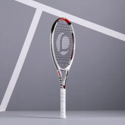 Artengo TR160 Graph Adult Tennis Racket - White -Tennis Squash Shop k63266b3af21886082fe3eb7710eb5e02