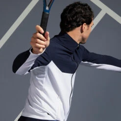 Artengo Men's Tennis Jacket Essential -Tennis Squash Shop k6352ff2525030c8803e8dd03469b6ad0