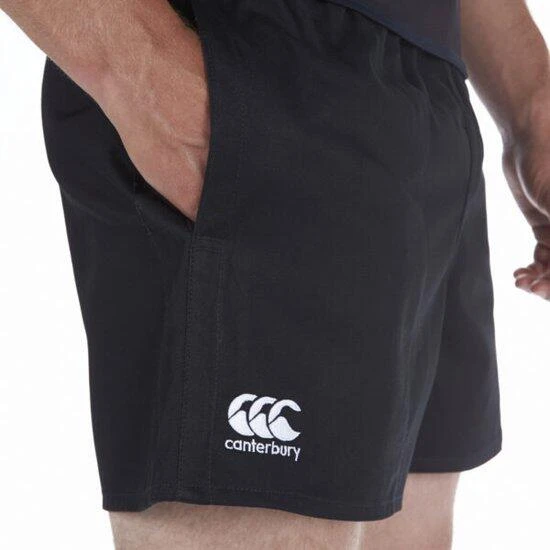 CANTERBURY PROFESSIONAL POLY SHORT JUNIOR, BLACK 6 CANTERBURY PROFESSIONAL POLY SHORT JUNIOR, BLACK - Image 4