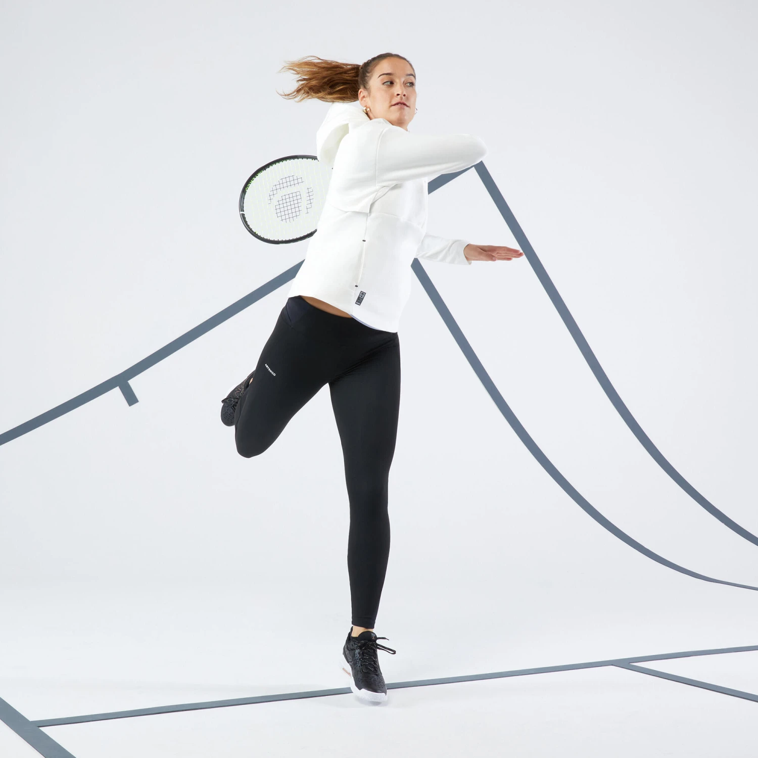 Artengo Women's Dry Tennis Leggings Hip Ball 5 Artengo Women's Dry Tennis Leggings Hip Ball - Image 3