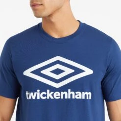 UMBRO Mens Twickenham England Rugby TShirt (Black) -Tennis Squash Shop k6daa2721b0faebea249c311048817552