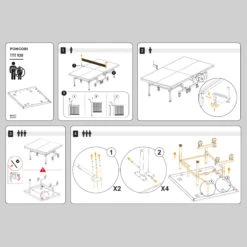 Tabletop For The TTT930 Table Tennis Table -Tennis Squash Shop k74a19168d3629ec59d7dd2ecddb4ebce