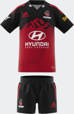 Adidas Kids Crusaders Home Mini Rugby Kit H56666 Red