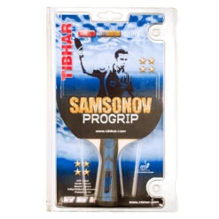 Club And School Table Tennis Bat Samsonov Progrip 4* -Tennis Squash Shop k7799011b5c39f636246c217a2d5ab795