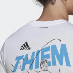 ADIDAS Thiem Graphic Tee -Tennis Squash Shop k78a1515945e8fc29d920cbff68010777