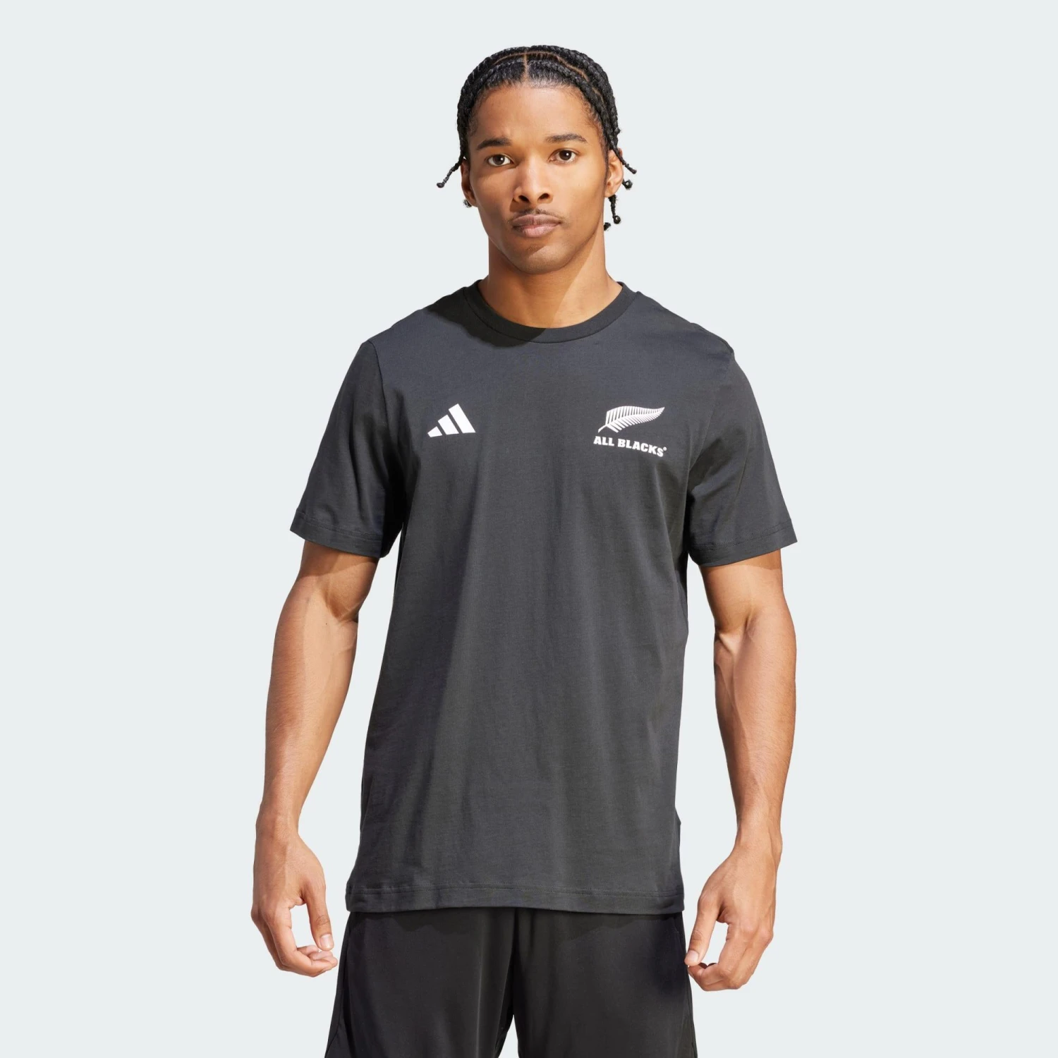 ADIDAS All Blacks Rugby Cotton Tee 3 ADIDAS All Blacks Rugby Cotton Tee