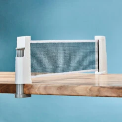 Table Tennis Set With Posts, Adjustable Rollnet, 2 Bats And 2 Balls -Tennis Squash Shop k85e4b005c7b7f5cc79f014a92a2bded3