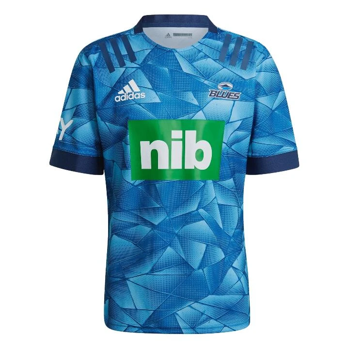 Adidas Blues Mens Home Rugby Shirt GT7544 Blue 3 Adidas Blues Mens Home Rugby Shirt GT7544 Blue