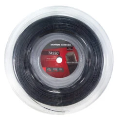 Artengo 1.3 Mm Pentagonal Monofilament Tennis String TA990 Spin 200 M Reel - Black