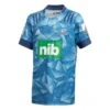 Adidas Blues Kids Home Rugby Shirt ED7928 Blue -Tennis Squash Shop k94cdc214a2f2418e47d1e2866ab11ec8