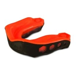 SHOCK DOCTOR Unisex Adult Gel Max Mouthguard (Orange/Black)