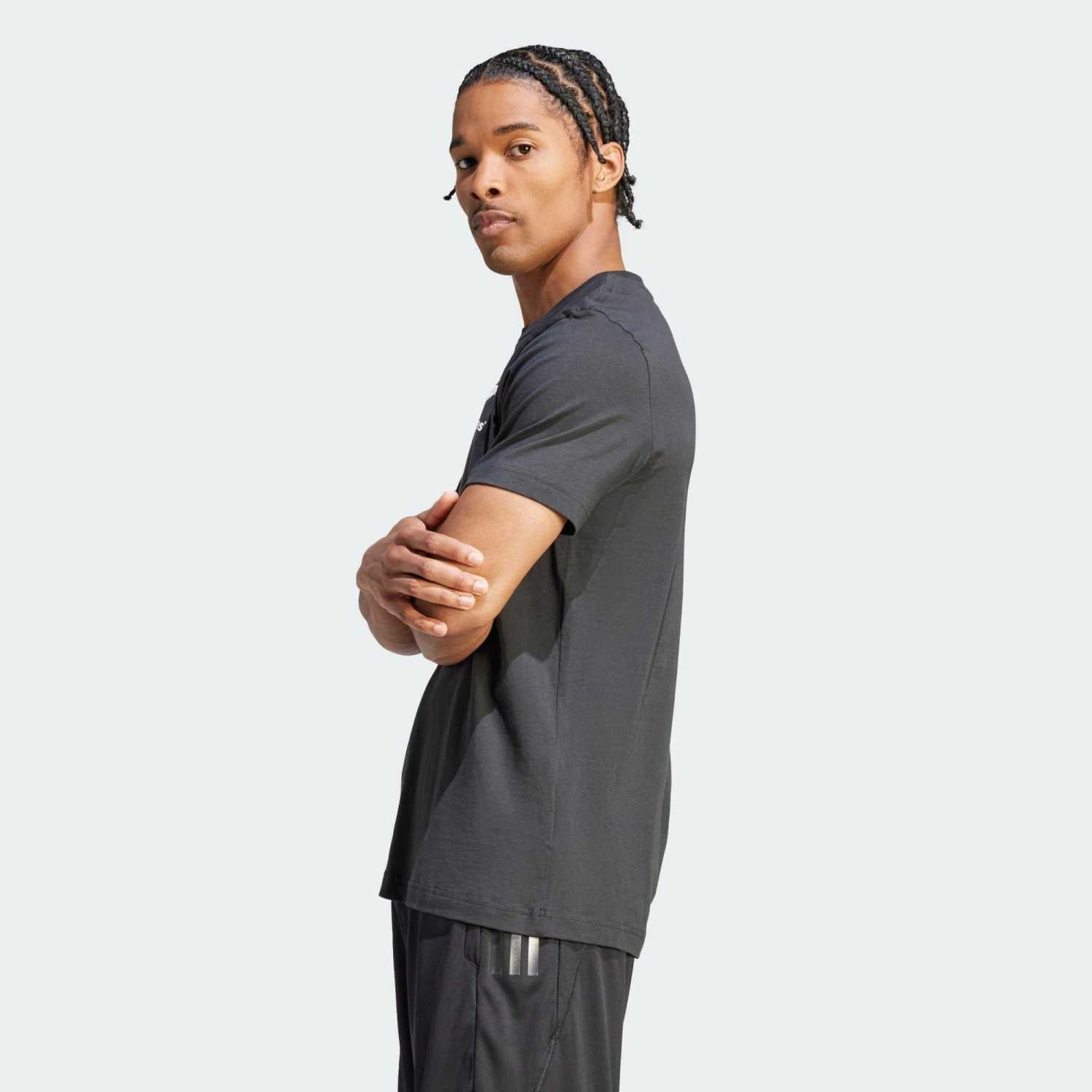 ADIDAS All Blacks Rugby Cotton Tee 5 ADIDAS All Blacks Rugby Cotton Tee - Image 3