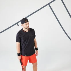 Artengo Men's Short-Sleeved Tennis T-Shirt DRY VN -Tennis Squash Shop kae95720f3000f5eeb82c6e96614faebd