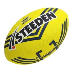 Steeden NRL 2023 North Queensland Cowboys Supporter Ball Blue/Yellow