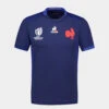 Le Coq Sportif Kids' Short-Sleeved Rugby Shirt France 2023 Replica Junior -Tennis Squash Shop kb3c38c2cad80ec22c04b9cc6e1eca356