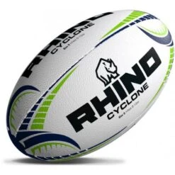 RHINO Cyclone Training Rugby Ball (Yellow) -Tennis Squash Shop kb8591f85602b7fc0f96a886f4e350915