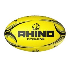 RHINO Cyclone Training Rugby Ball (Yellow) -Tennis Squash Shop kc6ea31f8e25f47c7916c3f92fab79c53
