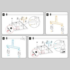 T-Leg (Wheel Bracket) For The TTT 930 Table Tennis Table -Tennis Squash Shop kce323eb96cf4ec19365eabef164c5b22