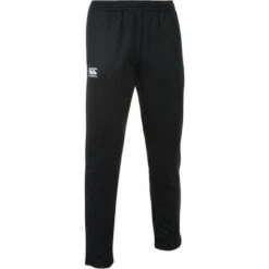 Canterbury Childrens/Kids Stretch Tapered Trousers (Black) -Tennis Squash Shop kd7c52878e6404e891ebcca62a7ac04c4
