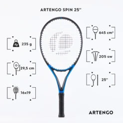Artengo TR930 Spin 25 Junior -Tennis Squash Shop kd9fa83971adfffe0fbc648850a0f32c5