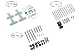 Artengo Screw Kit For PPT 900-930 Outdoor (Formerly FT860 O)