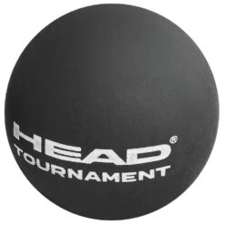 Head Tournament Squash Balls (Pack Of 12) (Black)