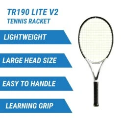 Artengo Adult Tennis Racket TR190 Lite V2 -Tennis Squash Shop kfedba227236c918e937982543cdc039a